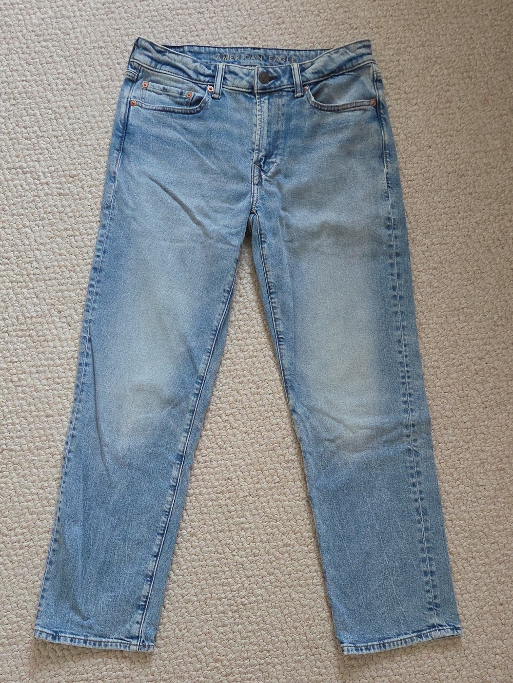 American Eagle Outfitters Light Blue Men’s Straight Jeans